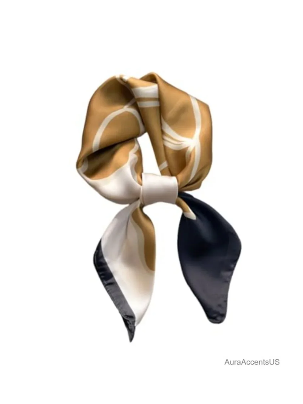 100% Pure Mulberry Silk Square Scarf - 27x27, Hair Scarf, Head Wrap